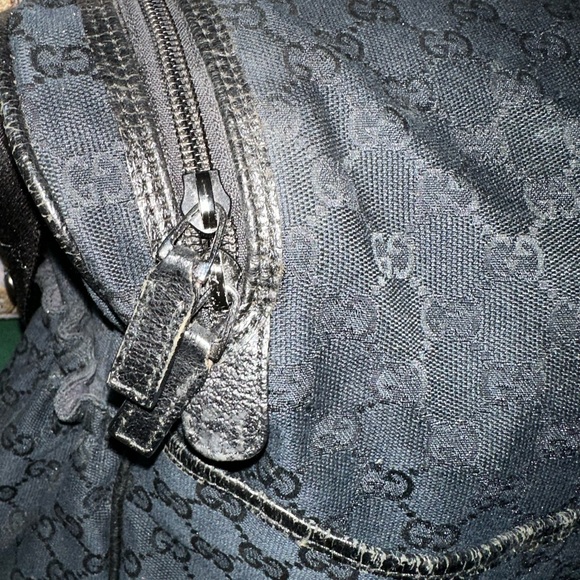 Authentic Gucci Canvas BlK diaper bag - Picture 5 of 8